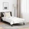  2-in-1 Paplan párnával 2 pcs Fehér 140 x 220 cm Mikroszálas