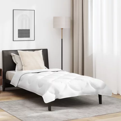  2-in-1 Paplan párnával 2 pcs Fehér 140 x 220 cm Mikroszálas
