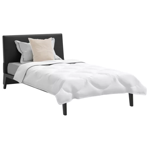  Paplan párnával 2 pcs Fehér 155 x 200 cm Mikroszálas
