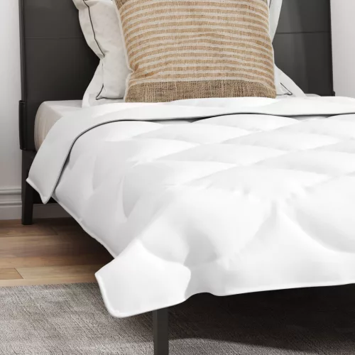  Paplan párnával 2 pcs Fehér 140 x 220 cm Mikroszálas