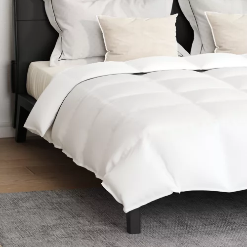  Paplan párnával 3 pcs Fehér 200 x 200 cm Pehely