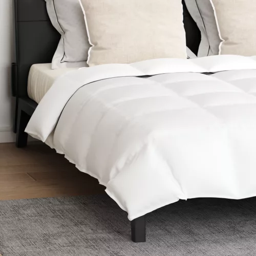  Paplan párnával 3 pcs Fehér 240 x 220 cm Pehely
