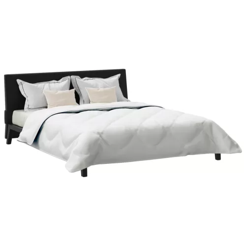  Paplan párnával 3 pcs Fehér 240 x 200 cm Mikroszálas