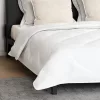  Paplan párnával 3 pcs Fehér 200 x 220 cm Mikroszálas