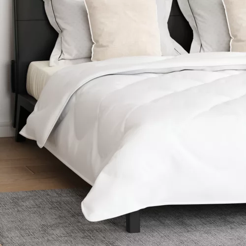  Paplan párnával 3 pcs Fehér 240 x 260 cm Mikroszálas
