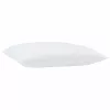 Takaró párnákkal Argyle párnával 3 pcs Fehér 200 x 220 cm Mikroszálas