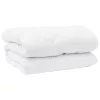  Téli takaró párnával 3 pcs Fehér 240 x 220 cm Mikroszálas