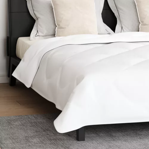  Téli takaró párnával 3 pcs Fehér 240 x 200 cm Mikroszálas