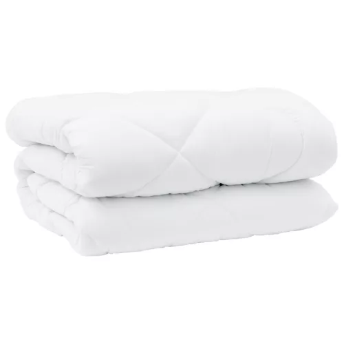  Téli takaró párnával 3 pcs Fehér 240 x 220 cm Mikroszálas