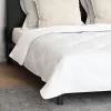  Paplan Egyéb párnával 3 pcs Fehér 200 x 220 cm Mikroszálas