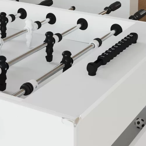  Foci Asztal 2 pcs Fehér 146,5 x 74 x 85 cm Faanyag