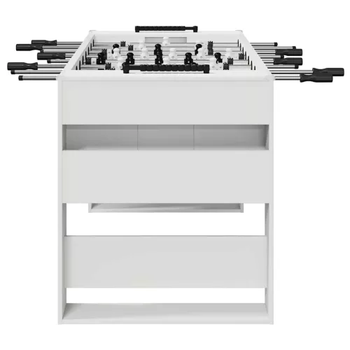  Foci Asztal 2 pcs Fehér 146,5 x 74 x 85 cm Faanyag