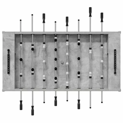  Foci Asztal 2 pcs Beton Szürke 146,5 x 74 x 85 cm Faanyag