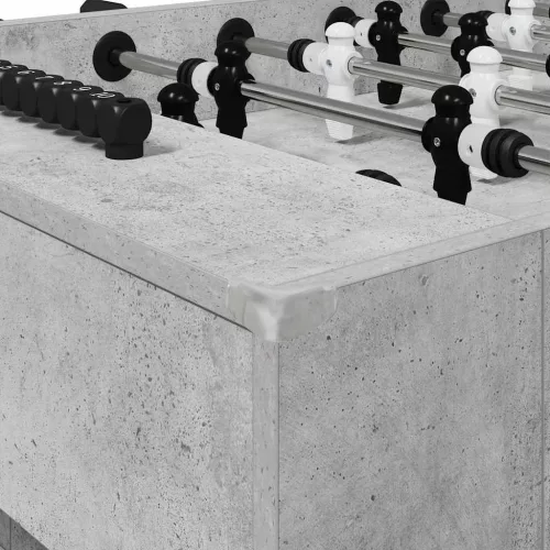  Foci Asztal 2 pcs Beton Szürke 146,5 x 74 x 85 cm Faanyag