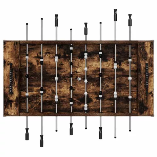  Foci Asztal 2 pcs Füstölt tölgy 146,5 x 74 x 85 cm Faanyag