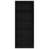  Fekete Tölgy Szekrény 80 x 50 x 200 cm - Műköltözött Fa