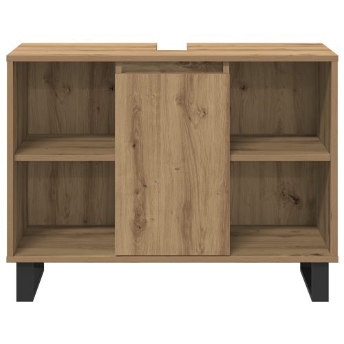  3 részes fürdőszoba bútor szett kézműves tölgy mérnöki fa