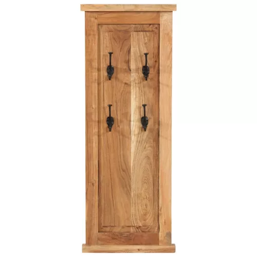  2 db tömör akácfa ruhafogas 38 x 100 cm