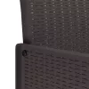  13 Darabos Kerti Étkezőszett Párnákkal Barna Poli Rattan
