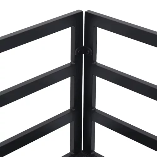  Kerti Kanapé Szett 3 pcs Fekete 70 x 70 x 32 cm Alumínium