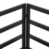 Kerti Kanapé Szett 11 pcs Fekete 353 x 211,5 x 71 cm Alumínium