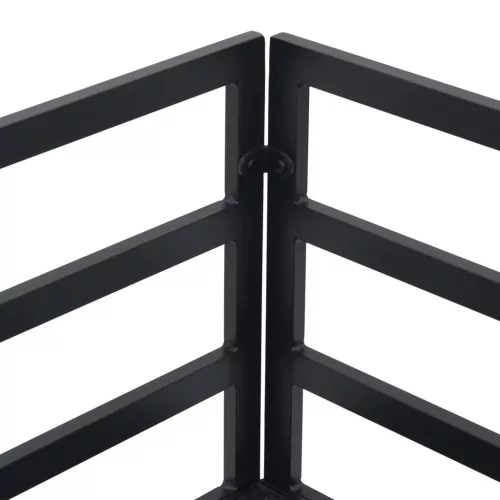  Kerti Kanapé Szett 11 pcs Fekete 353 x 211,5 x 71 cm Alumínium