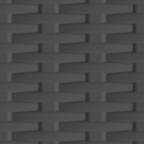  rattanstílusú műanyag szekrény 68 x 39 x 92 cm