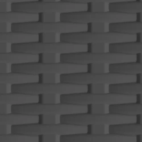  rattanstílusú műanyag szekrény 68 x 39 x 171,5 cm