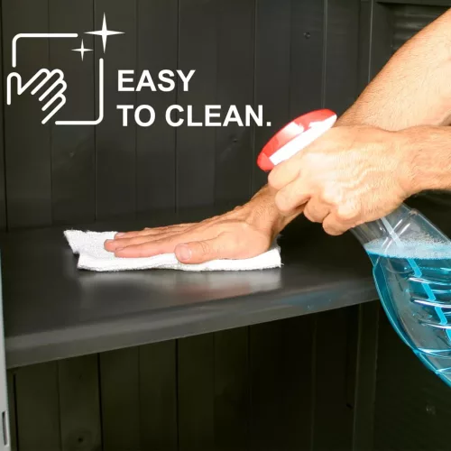  rattanstílusú műanyag szekrény 68 x 39 x 171,5 cm