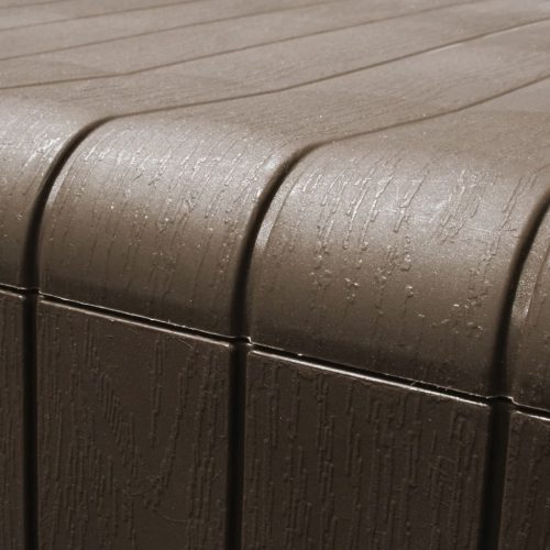  barna párnatároló láda 117 x 45,5 x 57,5 cm 270 L