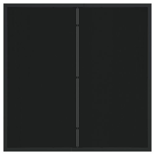  5 darabos kert étkező szett párnákkal, fekete polirattan