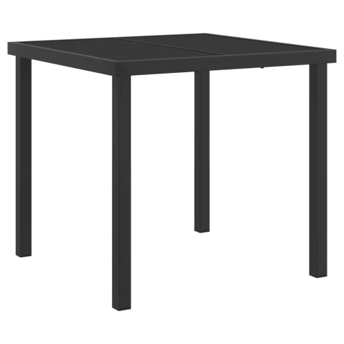  5 darabos Kerti Étkező Szett Barna Poly Rattan