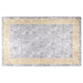  szürke csúszásmentes mosható szőnyeg 160 x 230 cm