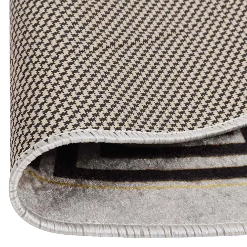  világos bézs csúszásmentes mosható szőnyeg φ120 cm