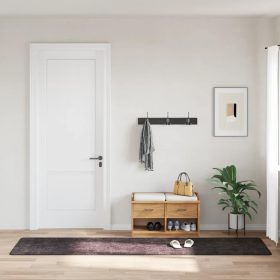    antracitszürke csúszásmentes mosható szőnyeg 80 x 300 cm