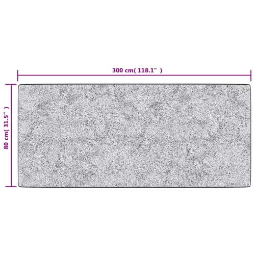  többszínű csúszásmentes mosható szőnyeg 80 x 300 cm