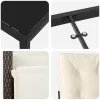 Kert étkező szett párnával 5 pcs Barna polirattan