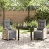  Kert étkező szett 3 pcs Bézs polirattan
