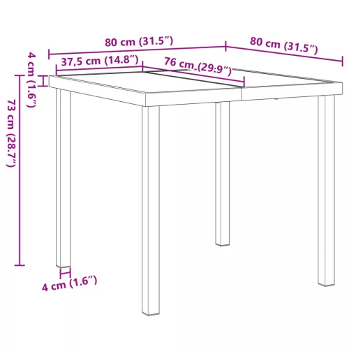  5 darabos kertidining szett párnákkal barna poli rattan