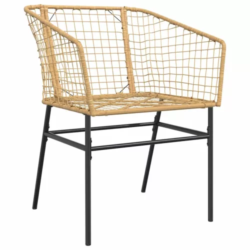  Kert étkező szett 7 pcs Barna polirattan