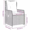  Kert étkező szett 7 pcs Beige és Világosszürke polirattan
