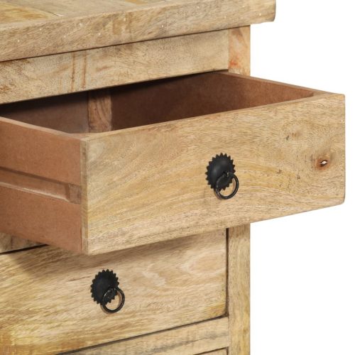  tömör mangófa íróasztal 140 x 50 x 77 cm