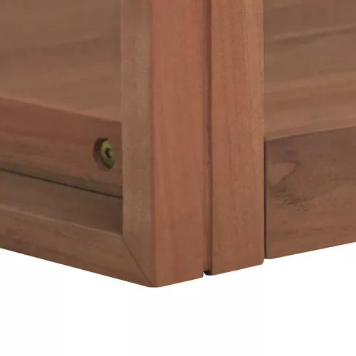  tömör tíkfa falra szerelhető fürdőszobaszekrény 45 x 45 x 35 cm