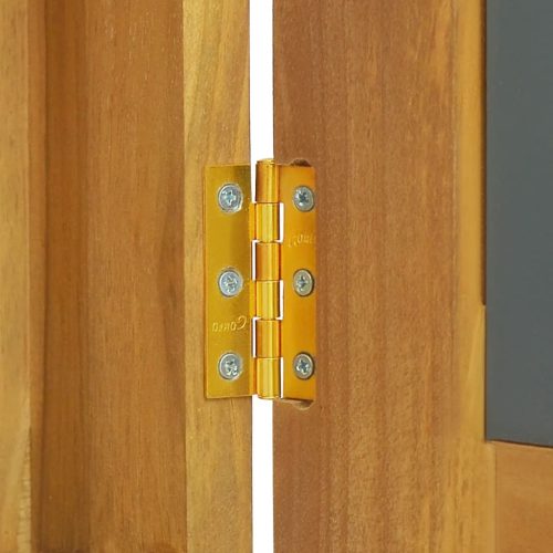  tömör tíkfa tükrös szekrény 30 x 10 x 40 cm