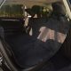 VID háziállat hátsó autós üléshuzat 148x142 cm fekete