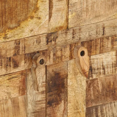  tömör mangófa tálalószekrény 110 x 30 x 65 cm