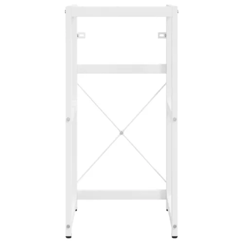  fehér vas fürdőszobai mosdókagylókeret 40 x 38 x 83 cm