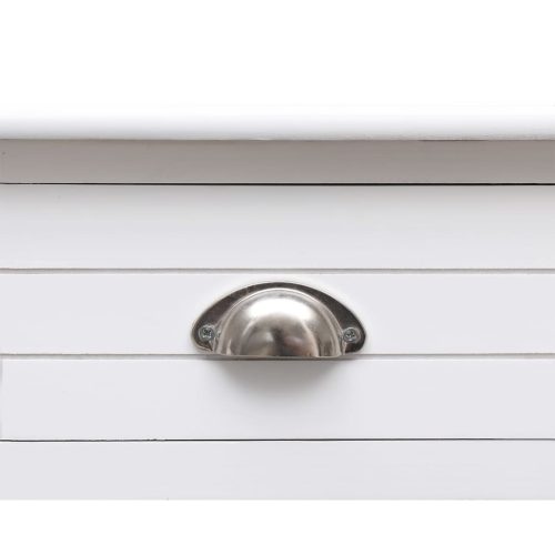  fehér tömör császárfa íróasztal 108 x 45 x 76 cm