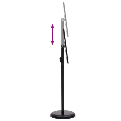  A3 állványos posztertartók 2 db Fekete alumínium ötvözet