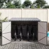  Bicikli Sátor 3 pcs Antracit 215 x 206 x 157 cm Fém